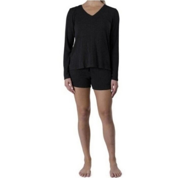 Natori Black Loungewear Set Small - Picture 4 of 6